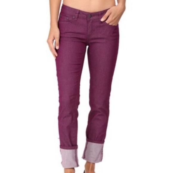 Prana Pants - prAna organic Kara Slim Fit stretch jeans in grapevine
